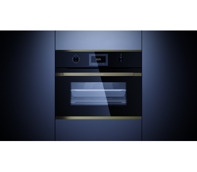 Компактный духовой шкаф с паром Kuppersbusch CBD 6340.0 S4 Gold