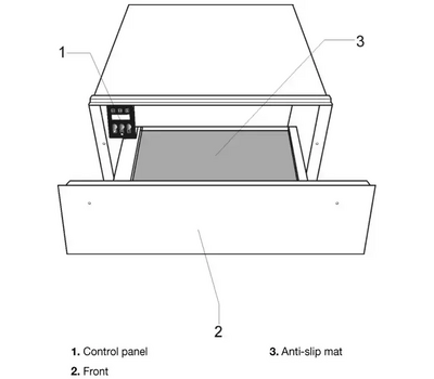 Подогреватель посуды Kuppersbusch CSW 6800.0 W