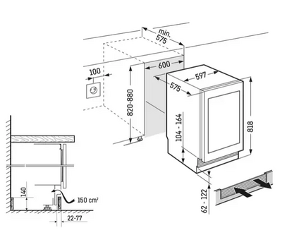 Встраиваемый винный шкаф Liebherr UWgb 3632-20 001