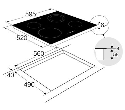 Варочная поверхность Asko HCL614G