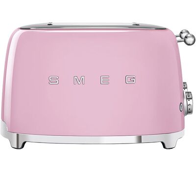 Тостер на 4 ломтика Smeg TSF03PKEU