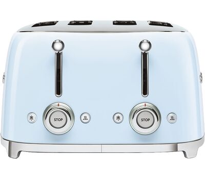 Тостер на 4 ломтика Smeg TSF03PBEU