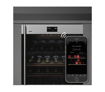 Встраиваемый винный шкаф SMEG CVI338RX3