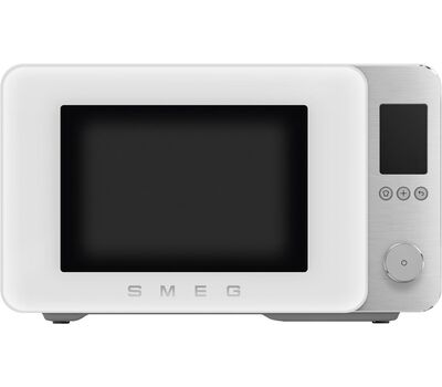 Отдельностоящая микроволновая печь с грилем и конвекцией  Smeg MOC02WHMEU