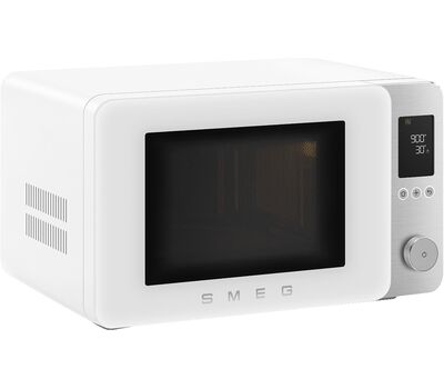 Отдельностоящая микроволновая печь с грилем и конвекцией  Smeg MOC02WHMEU