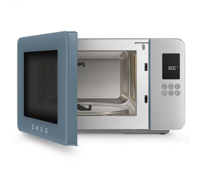 Отдельностоящая микроволновая печь с грилем Smeg MOC01SBMEU
