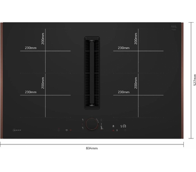 Варочная панель индукционная Neff V68YYX4B0