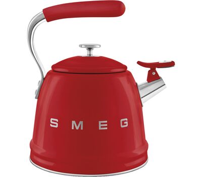 Чайник со свистком Smeg WKF01RD