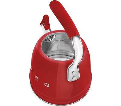 Чайник со свистком Smeg WKF01RD