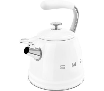 Чайник со свистком Smeg WKF01WH