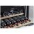 Встраиваемый винный шкаф CASO WineSafe 18 EB Black