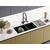 Мойка Omoikiri Taki 85-2-LB-U/IF-GB Side нерж.сталь/графит