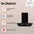 Вытяжка настенная De Dietrich DHB4674X